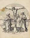 Crucifixion of Christ with Mary and John