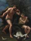 Adam and Eve Lamenting over the Body of Abel