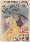 Théâtre National de l’Opéra. Carnaval 1892