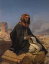 Jeremiah on the ruins of Jerusalem
