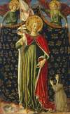Saint Ursula with Two Angels and Donor
