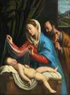 The Virgin And Saint Joseph With The Sleeping Christ Child