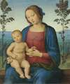 The Madonna And Child In A Landscape