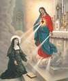The apparition of our Lord to blessed Margaret Mary Alacoque