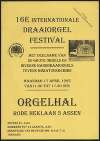 16e Internationale Draaiorgel Festival