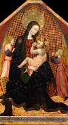 Madonna and Child with Two Angels and a Donor