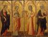 Saints Catherine of Alexandria, Barbara, Agatha, and Margaret