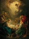 Virgin attending to the sleeping Christ child