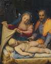 Holy Family With The Sleeping Christ Child