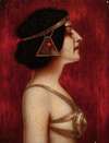 Salome (Woman in Profile in Oriental Jugendstil Costume)