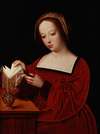 Saint Mary Magdalene Reading a Book