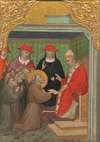 Saint Francis before the Pope (The Approva of the Franciscan Rule)