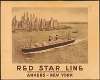 Red Star Line Anvers-New York