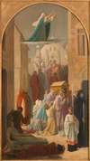 Le miracle des Ardents – Procession de la châsse de sainte Geneviève