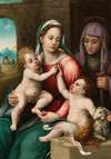 The Madonna and Child with Saint Elizabeth and the Infant Saint John the Baptist