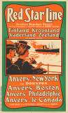 Red Star Line, Finland. Kroonland. Vaderland. Zeeland