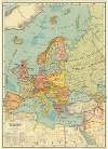 Political map of Europe