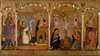 Saint John the Baptist, Annunciation, Crucifixion and Saint Catherine of Alexandria