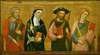 Saint Peter, Saint Claire, Saint James the Great and Saint John the Evangelist