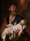 Jozef met het kind Jezus