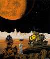 Space Fantasy Painting #4, United States First Day Cover Society