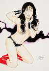 Diana Weaver as Wonder Woman Pin-Up