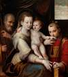 The Holy Family and St. Stephen