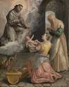 Saint Didacus Brings the Stillborn Girl to Life