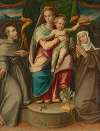 The Madonna and Child with Saints Francis and Claire