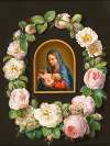 Mary with the Child in a Garland of Roses