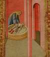 The miracle of Saint Bernardino of Siena and the revival of the child, Amico