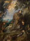 The stigmatisation of Saint Francis of Assisi 