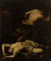 Cain Fleeing after the Murder of Abel