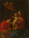 Madonna and Child, worshipped by St Carlo Borromeo
