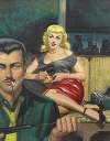 Crime noir paperback cover