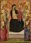 The Madonna and Child Enthroned, with Saint Catherine, Saint Bartholomew and two angels