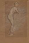 Nude Leaning on a Rail (recto)