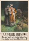 The shepherds find Jesus