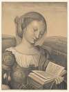 Saint Catherine with a book