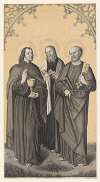 Saint John, Matthew and Peter