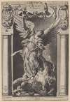 Archangel Michael kills the devil