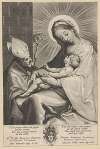 Mary and Child Adored by a Bishop