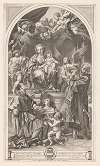 Veneration of Mary and Child by Carolus Borromeus and Ignatius of Loyola