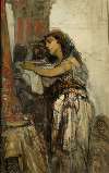 Salome with the head of St. John, sketch