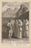 Saint Bruno receives a message from Pope Urban II