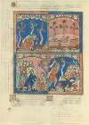 A Book of Old Testament illustrations of the middle of the thirteenth century Pl.28