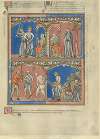 A Book of Old Testament illustrations of the middle of the thirteenth century Pl.35