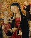 The Madonna and Child with angels