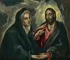 Christ taking leave of His Mother