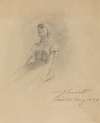 Seated Young Woman (recto)